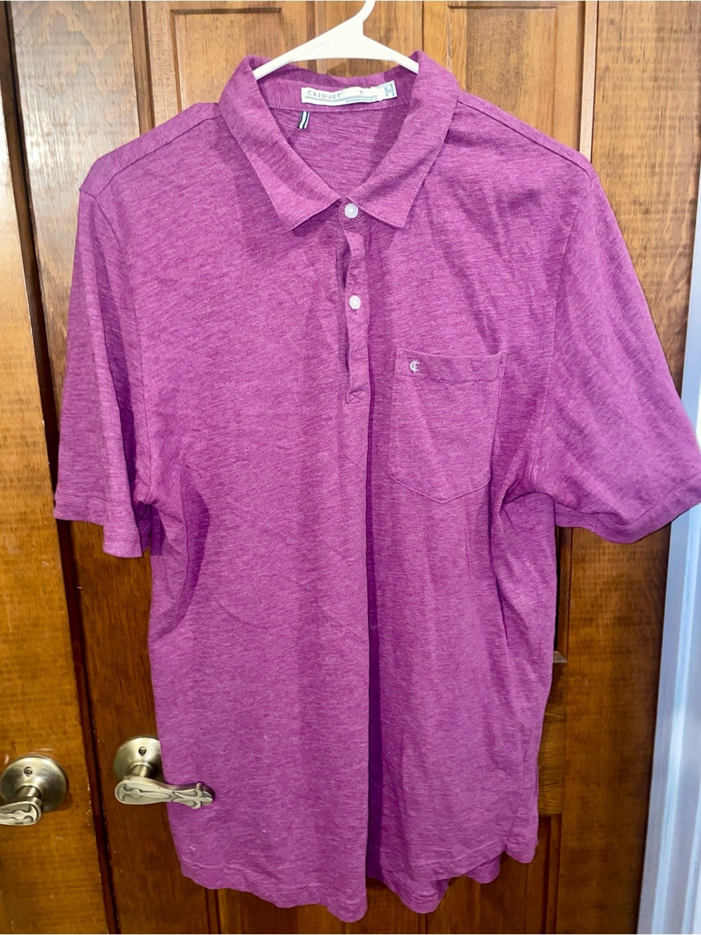 Criquet Heather  Sunwashed Polo Golf Shirt Men’s Medium